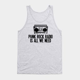 Punk Rock Radio Tank Top